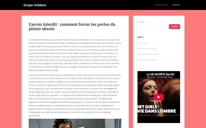 Screenshot of ecopac-solidaire.fr