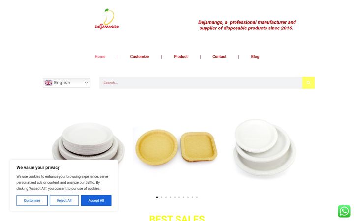 Screenshot of ecopackmfg.com