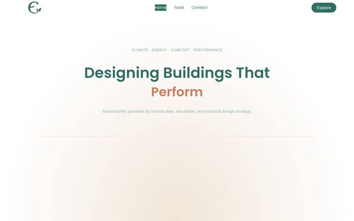 Screenshot of ecoparametric.com
