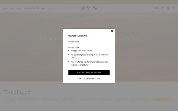Screenshot of ecoperformancewear.com