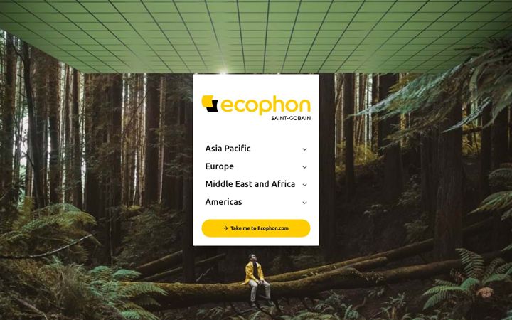 Screenshot of ecophon.com