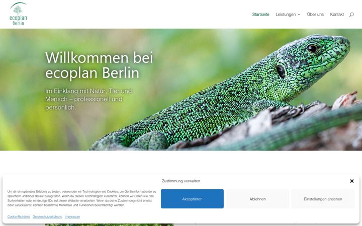 Screenshot of ecoplanberlin.de
