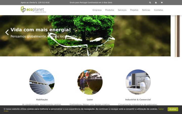 Screenshot of ecoplanet.pt