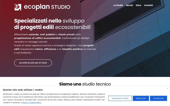 Ekrano kopija ecoplanstudio.it