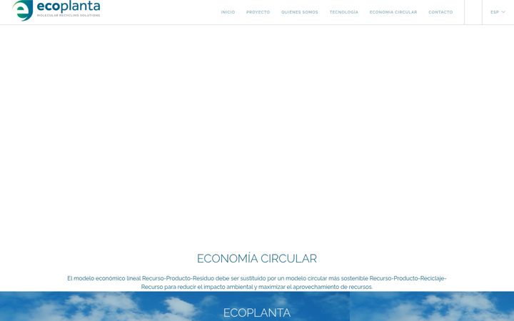 Screenshot of ecoplanta.net