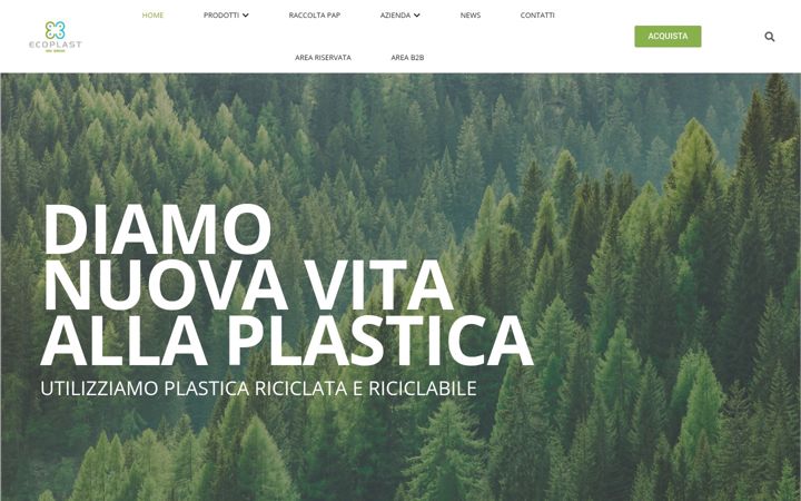 Screenshot of ecoplast-srl.it