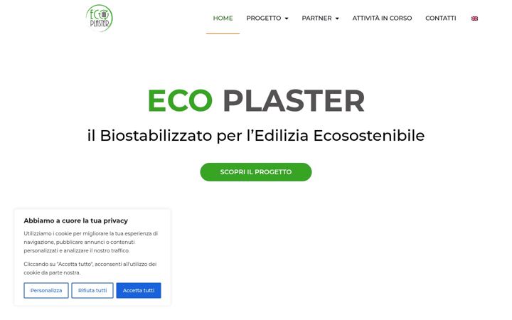 Screenshot of ecoplaster.it