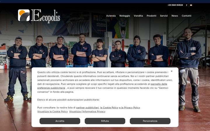 Ekrano kopija ecopolisecologia.it