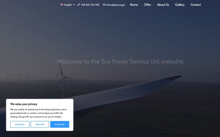 Screenshot of ecopowerservice.eu