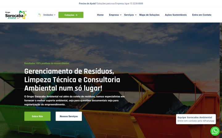 Screenshot of ecoprocessos.com.br