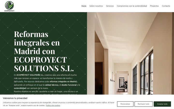 Screenshot of ecoproyect.es
