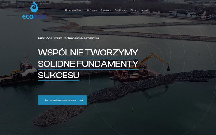 Screenshot of ecoram.pl