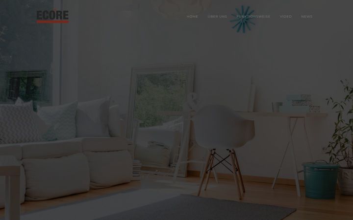 Screenshot of ecore-heating.at