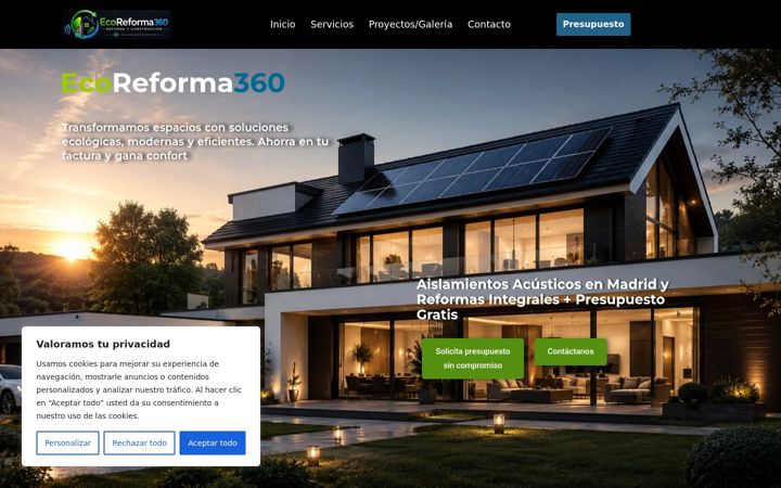 Screenshot of ecoreforma360.com