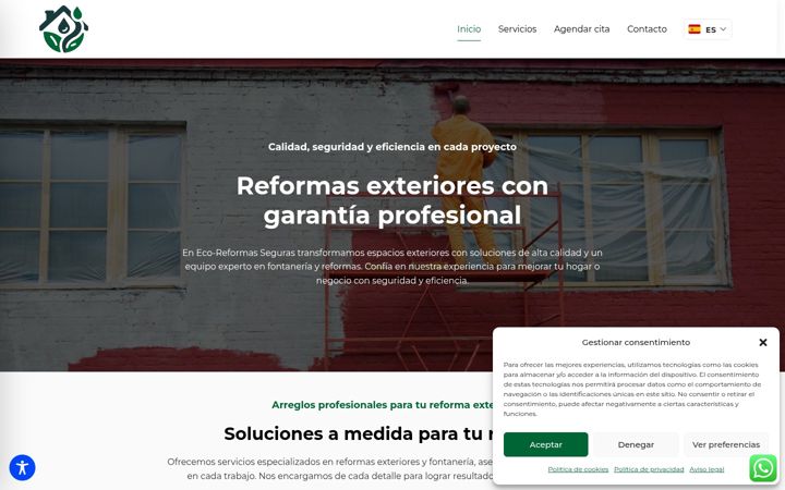 Screenshot of ecoreformasegura.com