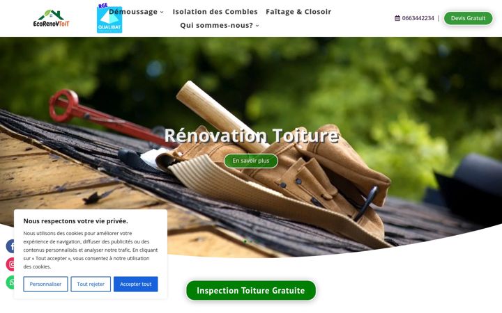 Screenshot of ecorenovtoit.com
