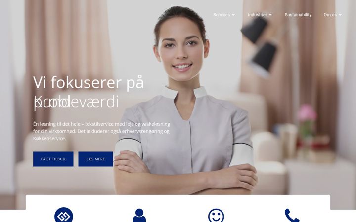 Screenshot of ecorens.dk