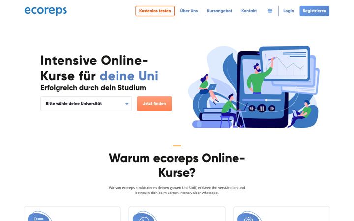 Screenshot of ecoreps.de
