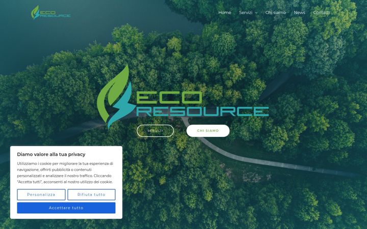Screenshot of ecoresource.net