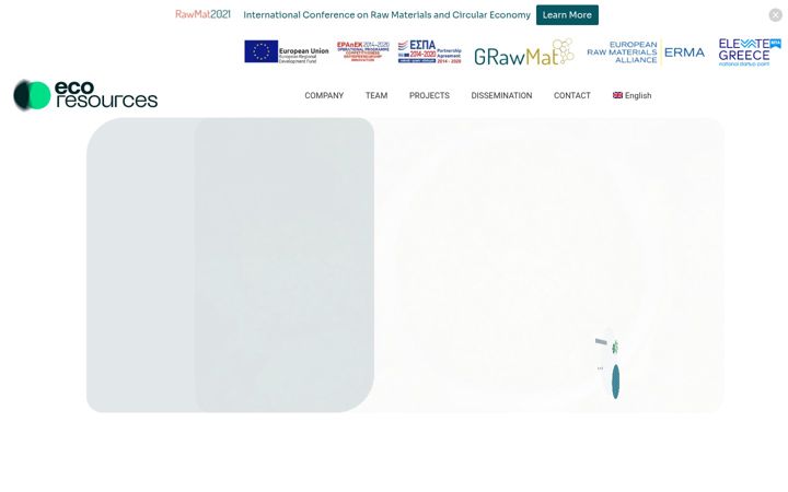 Screenshot ta' ecoresources.gr