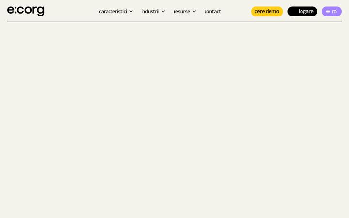 Screenshot of ecorg.ro