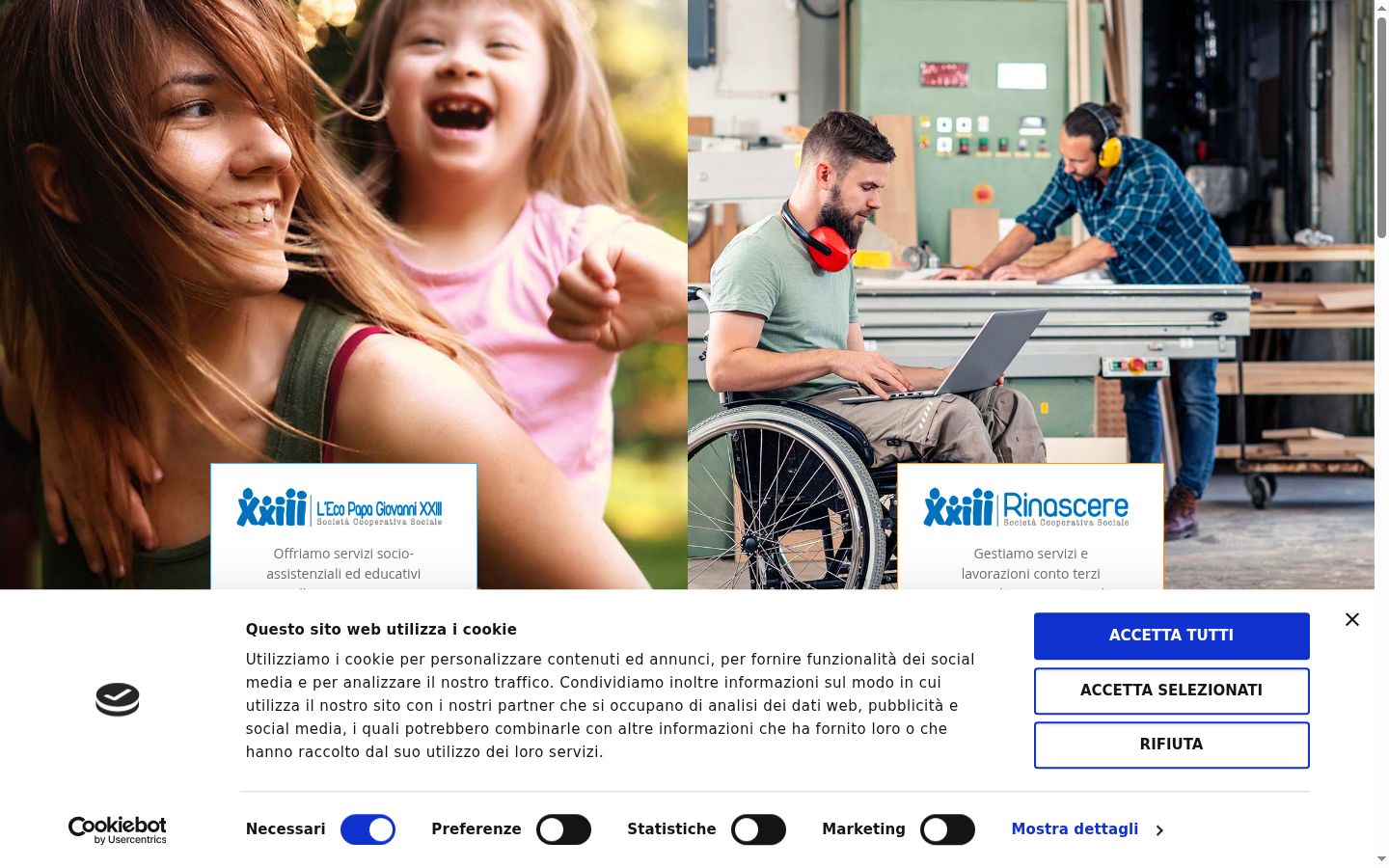 Sutikimo reklamjuostės, rodytos prieš bet kokią sąveiką, ekrano kopija