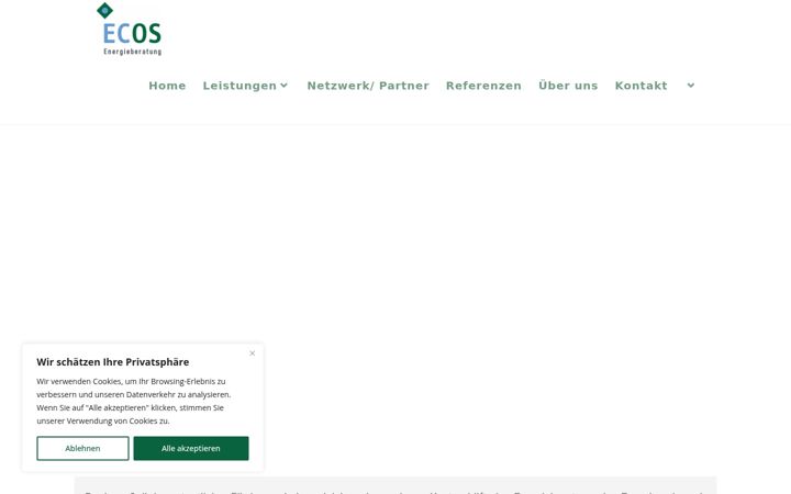 Screenshot di ecos-energieberatung.de