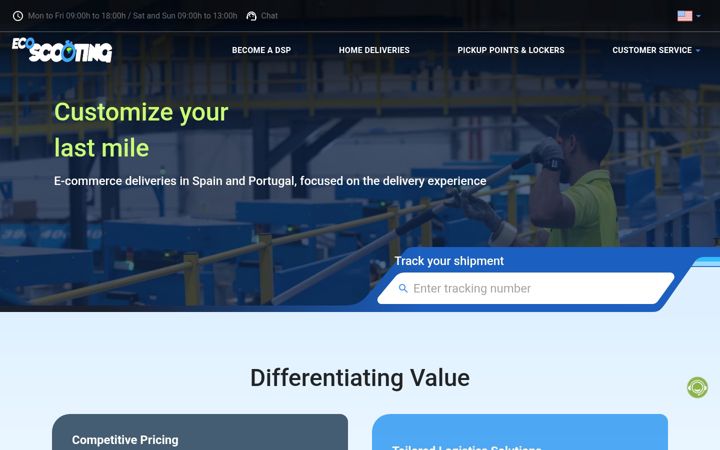 Screenshot of ecoscooting.com