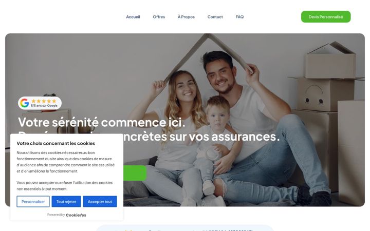 Screenshot of ecosereniteassurances.fr