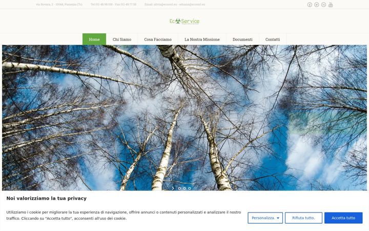 Screenshot of ecoservice-snc.it