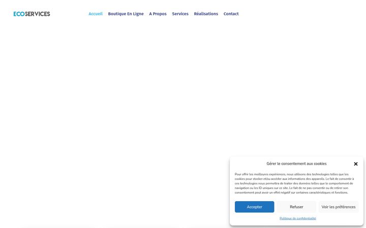 Zrzut ekranu ecoservices.fr