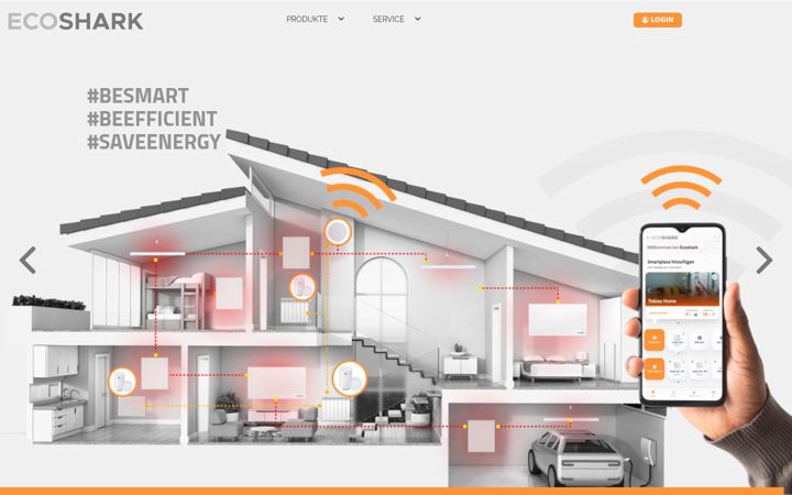Screenshot of ecoshark.de