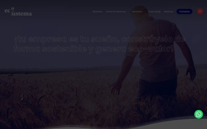 Screenshot of ecosistemaconsulting.com