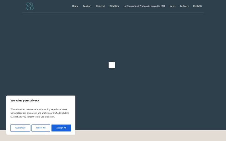 Screenshot ta' ecosistemadicomunita.it