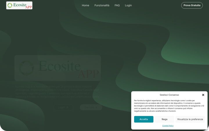 Screenshot of ecosite.app