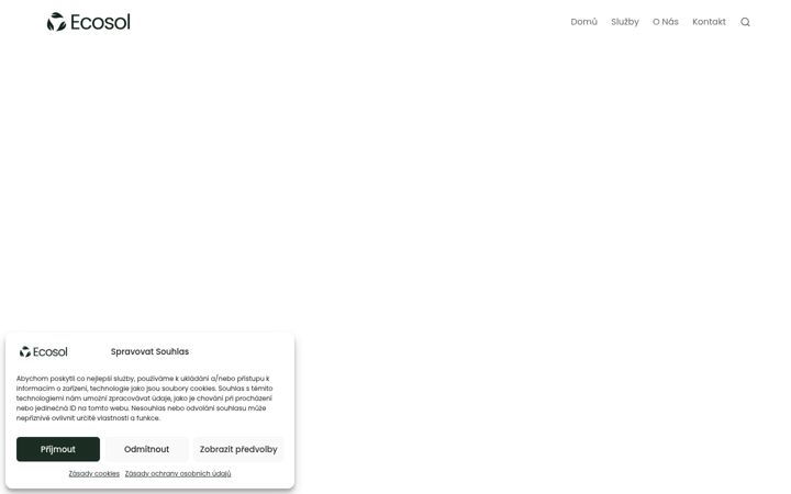 Screenshot of ecosol.cz