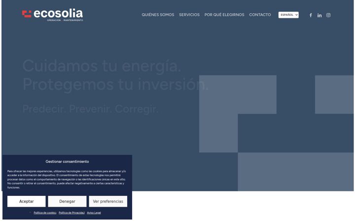Screenshot of ecosolia.es