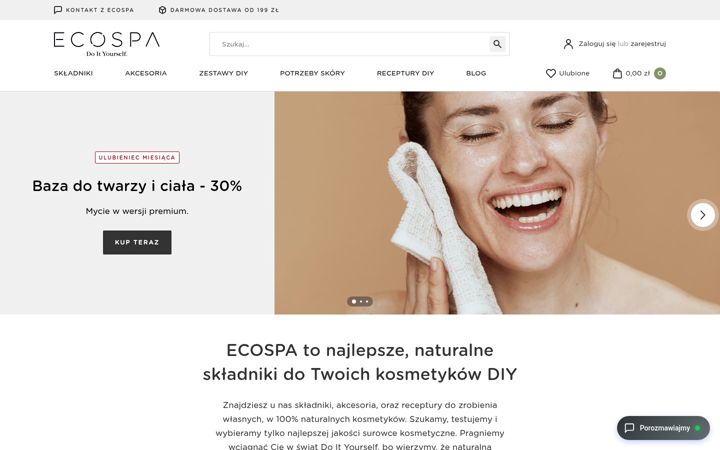 Screenshot of ecospa.pl