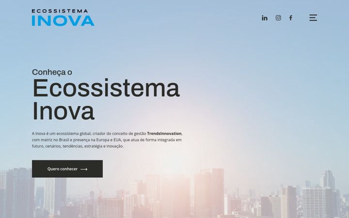 Screenshot of ecossistemainova.com