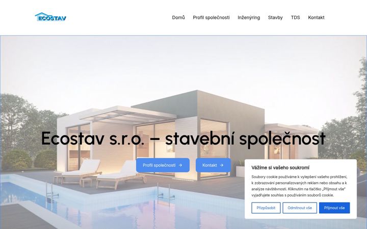Screenshot of ecostav.cz