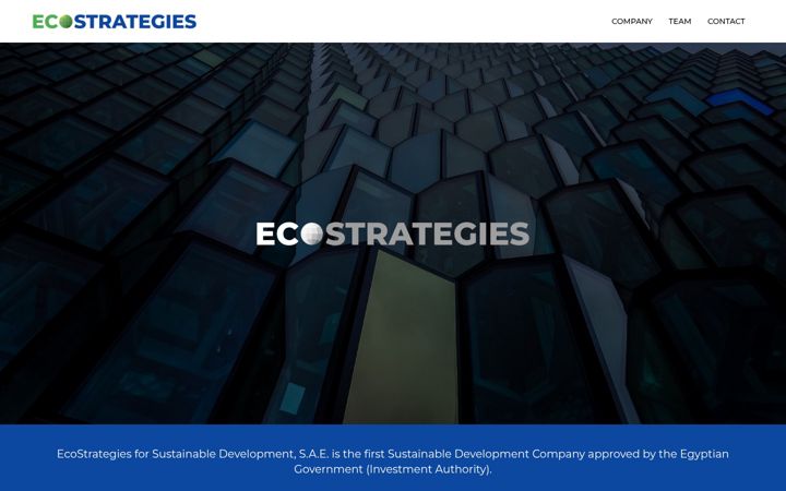 Capture d'écran de ecostrategies.co