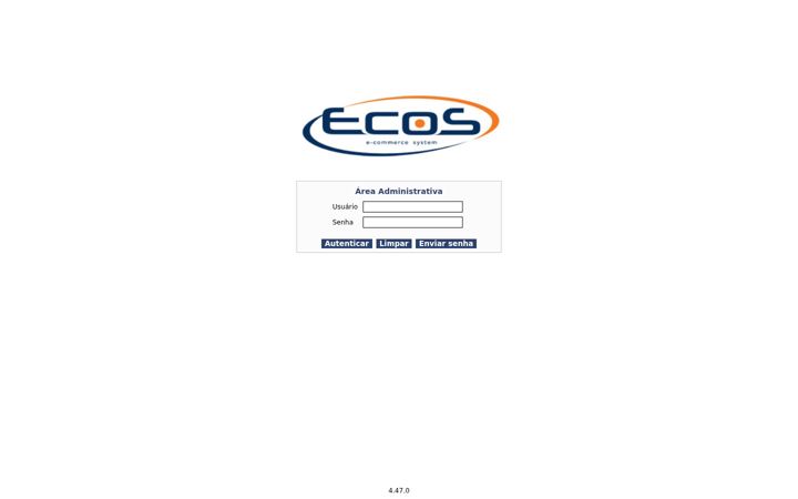 Screenshot of ecosweb.com.br