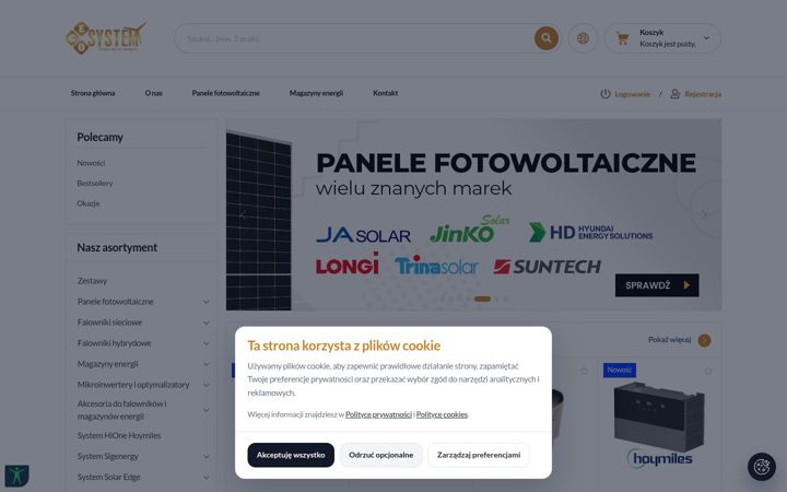 Screenshot of ecosystemprojekt.pl