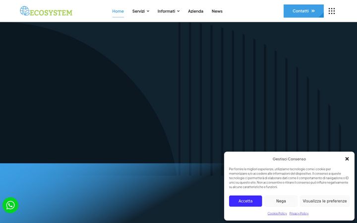 Screenshot of ecosystemsrl.org