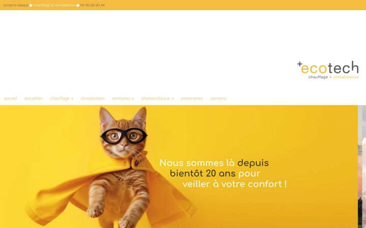 Screenshot of ecotech-alsace.fr