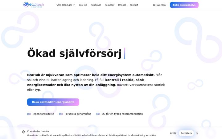 Screenshot of ecotechsolutions.se