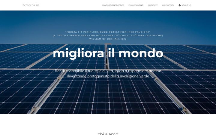 Screenshot of ecotecna.eu