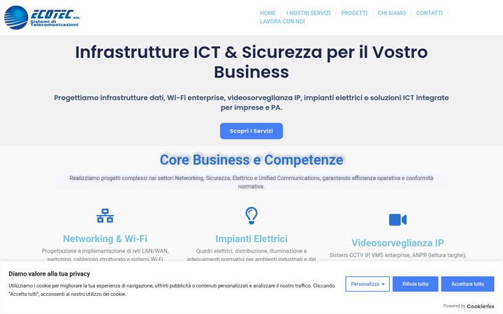 Ekrano kopija ecotectelecomunicazioni.it