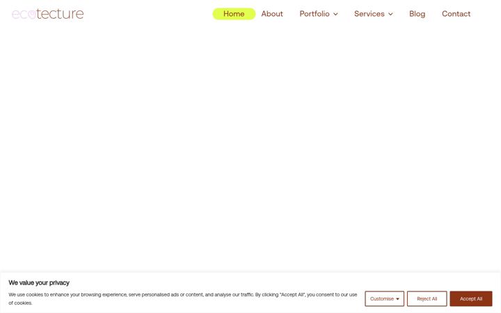 Screenshot von ecotecture.co.uk