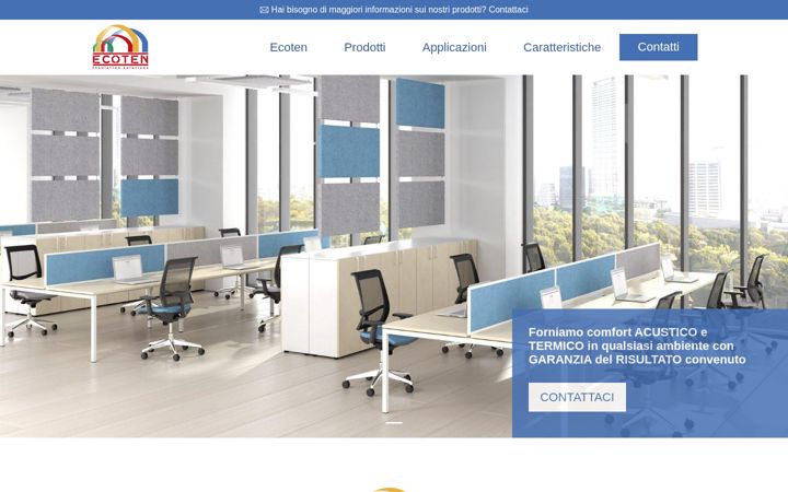 Screenshot of ecoten.it
